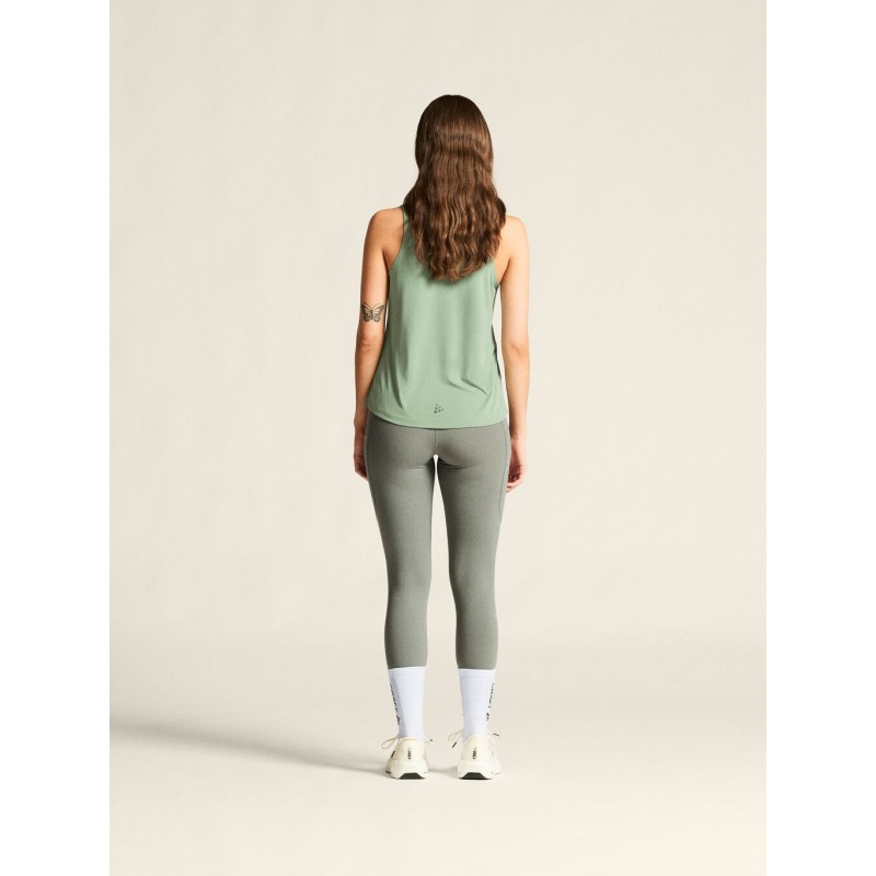 CRAFT ŽENSKA MAJICA BREZ ROKAVOV CORE ESSENCE SINGLET 2 SVETLO ZELENA GLACIAL
