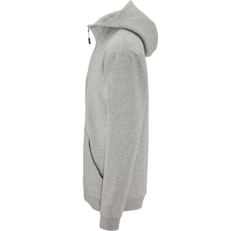 CRAFT MOŠKA BOMBAŽNA JOPICA Z ZADRGO LOGO FZ HOODIE SVETLO SIVA GREY MELANGE