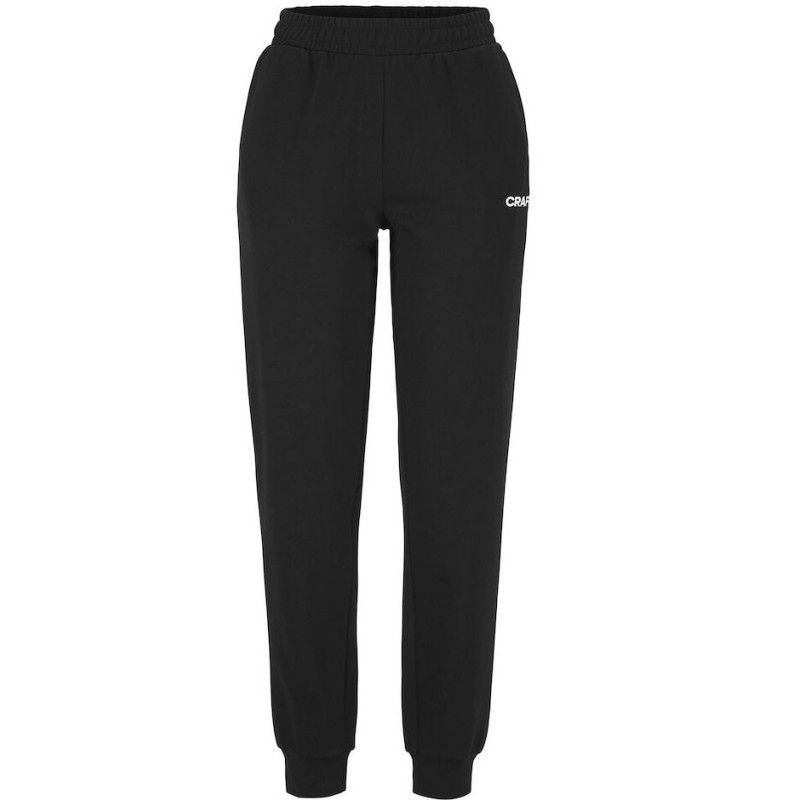 CRAFT ŽENSKE DOLGE BOMBAŽNE HLAČE PANTS BLACK