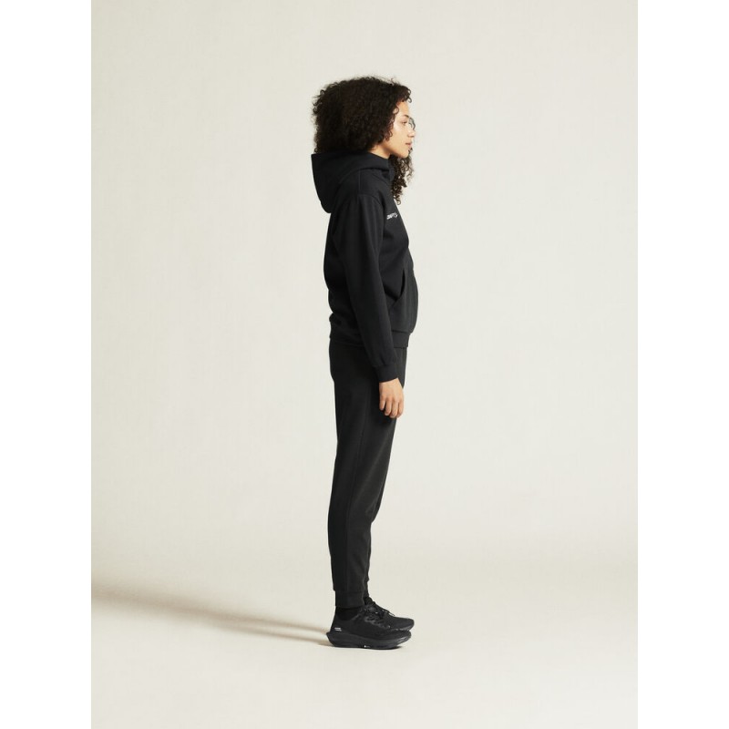 CRAFT ŽENSKE DOLGE BOMBAŽNE HLAČE PANTS BLACK