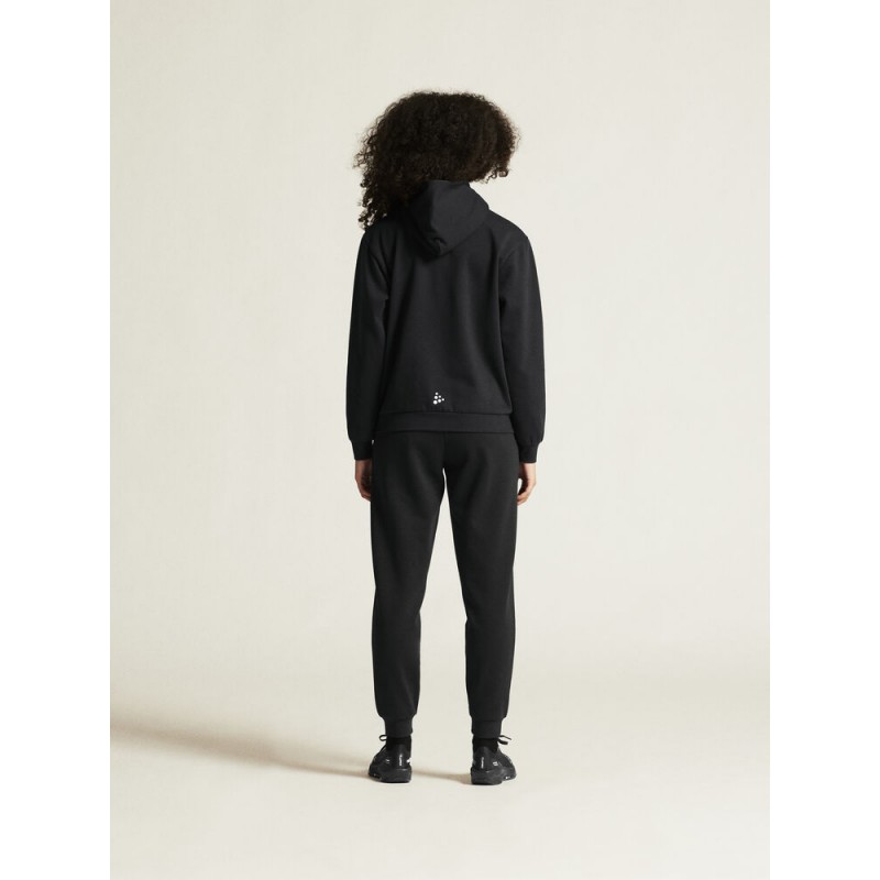 CRAFT ŽENSKE DOLGE BOMBAŽNE HLAČE PANTS BLACK