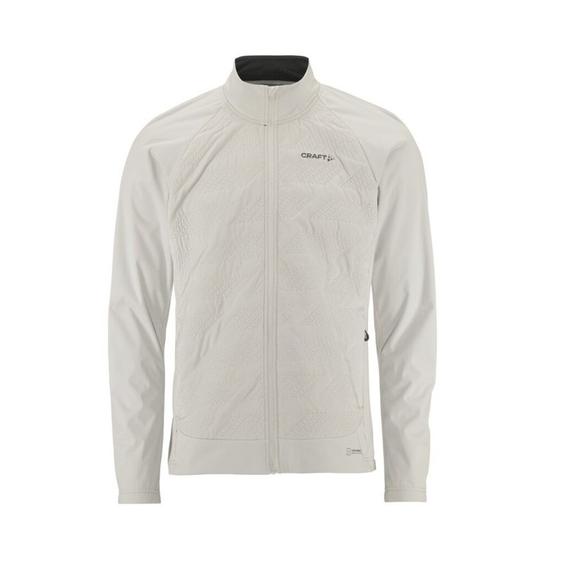 CRAFT MOŠKA VODOODPORNA JAKNA ADV NORDIC TRAINING SPEED JACKET 2 SIVO-BELA CLOUD - TEK NA SMUČEH