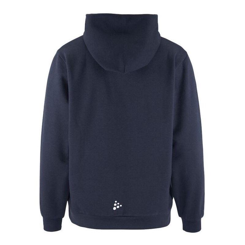 CRAFT ŽENSKI BOMBAŽEN PULOVER COMMUNITY 2.0. LOGO HOODIE NAVY