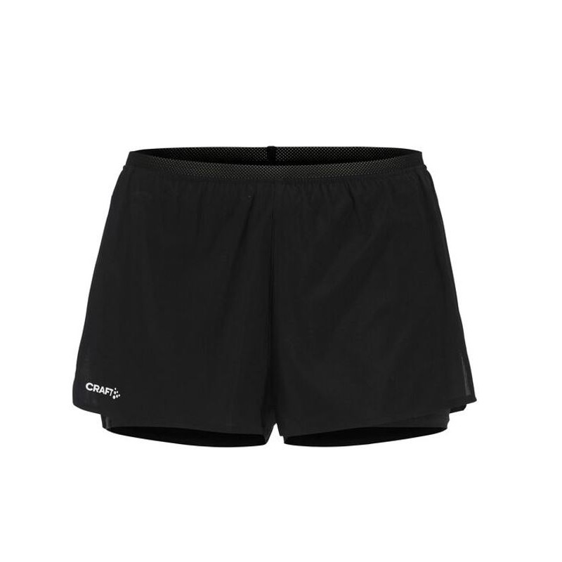CRAFT MOŠKE KRATKE HLAČE TEKMOVALNE PRO RACE DAY SPLIT SHORTS ČRNA BLACK