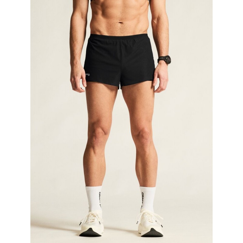 CRAFT MOŠKE KRATKE HLAČE TEKMOVALNE PRO RACE DAY SPLIT SHORTS ČRNA BLACK