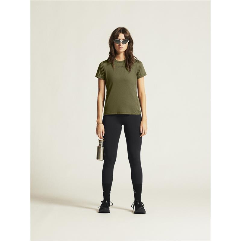 CRAFT ŽENSKE ZIMSKE DEBELEJŠE DOLGE PAJKICE CORE ESSENCE WARM TIGHTS BLACK