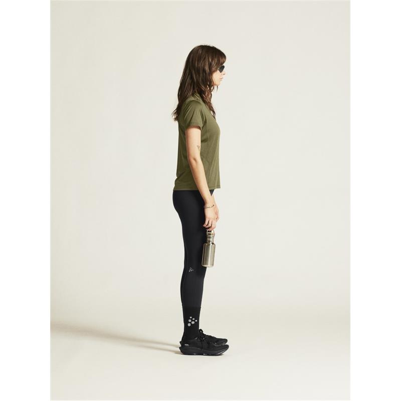 CRAFT ŽENSKE ZIMSKE DEBELEJŠE DOLGE PAJKICE CORE ESSENCE WARM TIGHTS BLACK