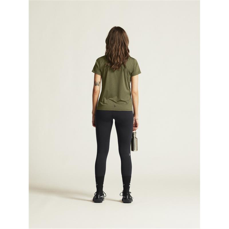 CRAFT ŽENSKE ZIMSKE DEBELEJŠE DOLGE PAJKICE CORE ESSENCE WARM TIGHTS BLACK