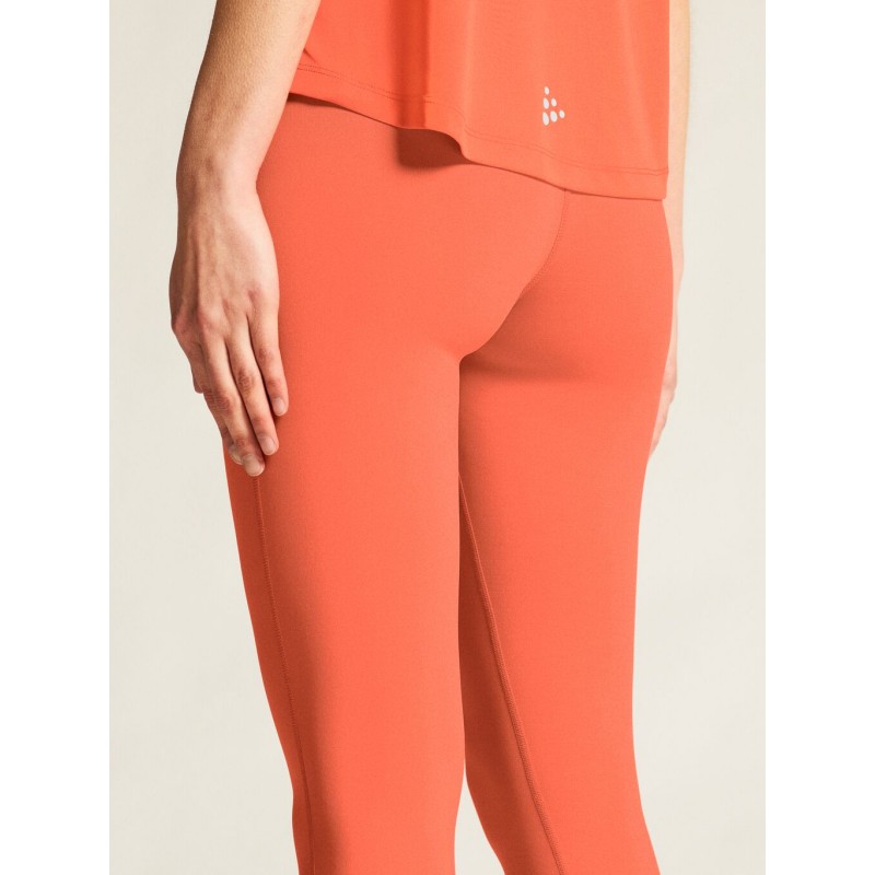 CRAFT ŽENSKE TANJŠE DOLGE PAJKICE CORE ESSENCE TIGHTS 2 KORALNO ORANŽNA TRACE