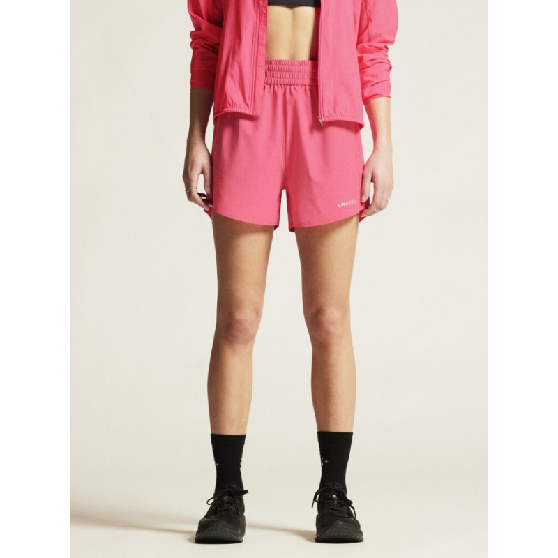 CRAFT ŽENSKE RAZTEGLJIVE KRATKE HLAČE CORE ESSENCE SHORTS FUCHSIA