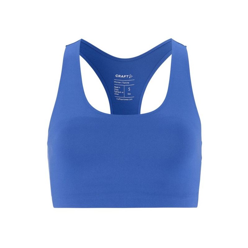 CRAFT ŽENSKI ŠPORTNI PODLOŽEN NEDRČEK ADV COLLECTIVE PADDED SPORTSBRA MODRA INK BLUE
