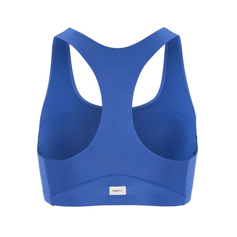 CRAFT ŽENSKI ŠPORTNI PODLOŽEN NEDRČEK ADV COLLECTIVE PADDED SPORTSBRA MODRA INK BLUE