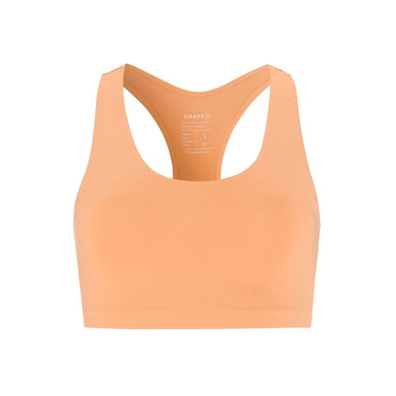 CRAFT ŽENSKI ŠPORTNI PODLOŽEN NEDRČEK ADV COLLECTIVE PADDED SPORTSBRA MARELIČNA APRICOT