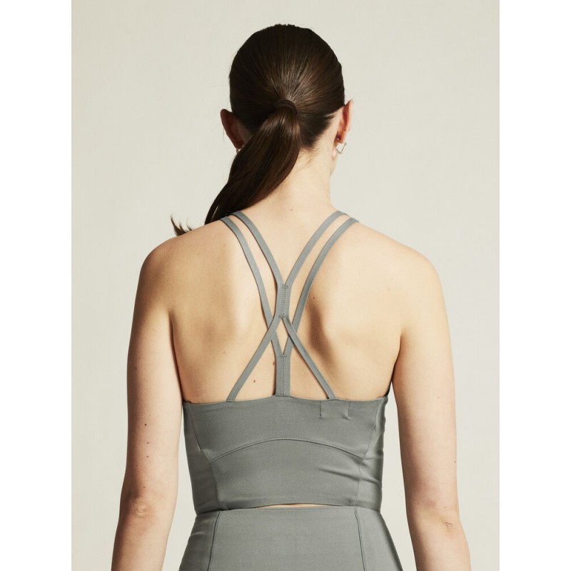 CRAFT ŽENSKI ŠPORTNI KRAJŠI TOP COLLECTIVE CROPPED SINGLET LEAF