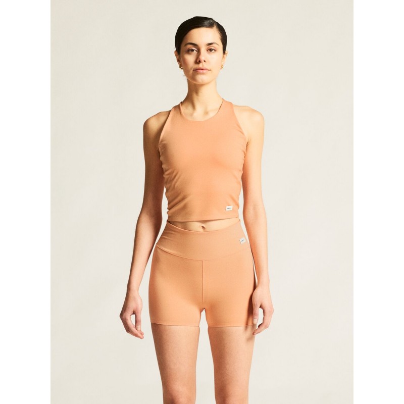 CRAFT ŽENSKA KRAJŠA MAJICA BREZ ROKAVOV ADV COLLECTIVE CROPPED SINGLET MARELIČNA APRICOT