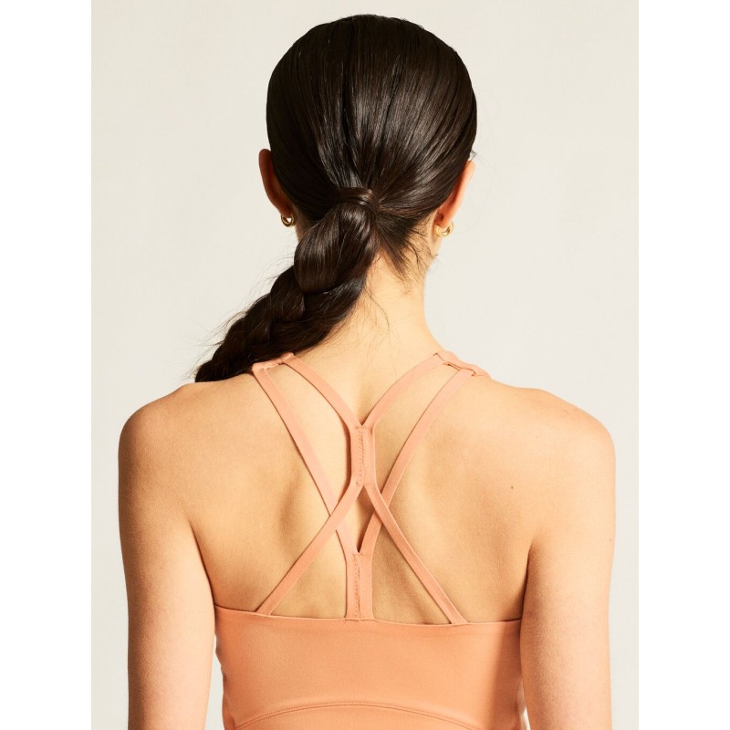 CRAFT ŽENSKA KRAJŠA MAJICA BREZ ROKAVOV ADV COLLECTIVE CROPPED SINGLET MARELIČNA APRICOT