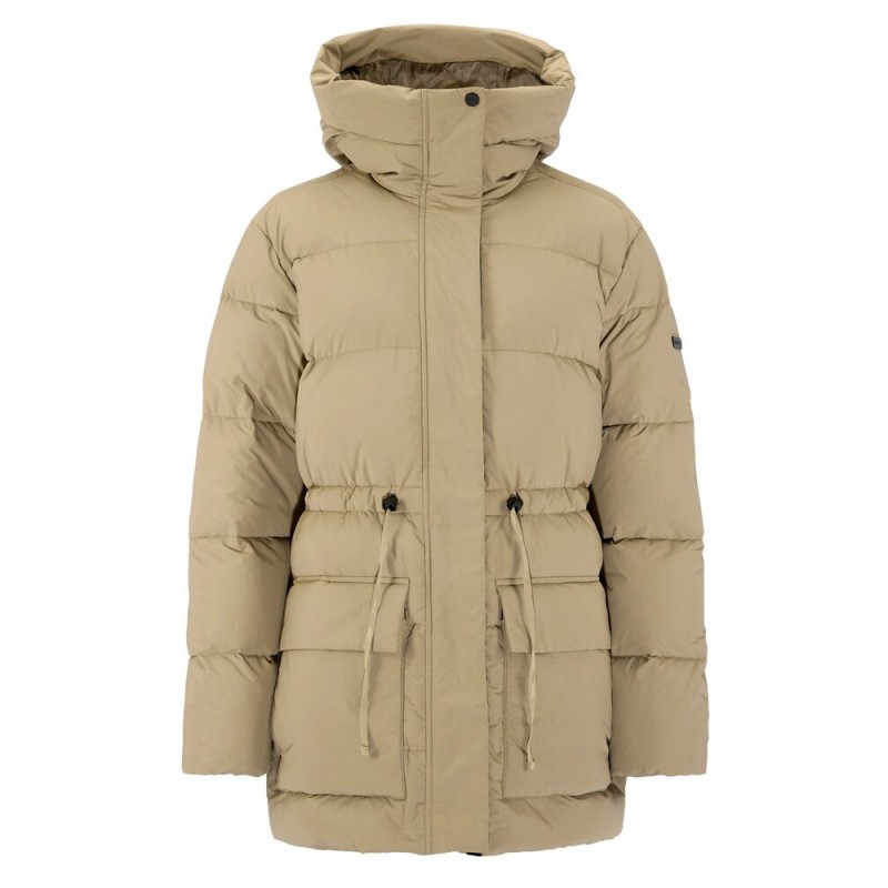 CRAFT ŽENSKA TOPLA DEBELA PUHOVKA IZ PRAVEGA PUHA URBAN DOWN PUFFER JKT TAUPE