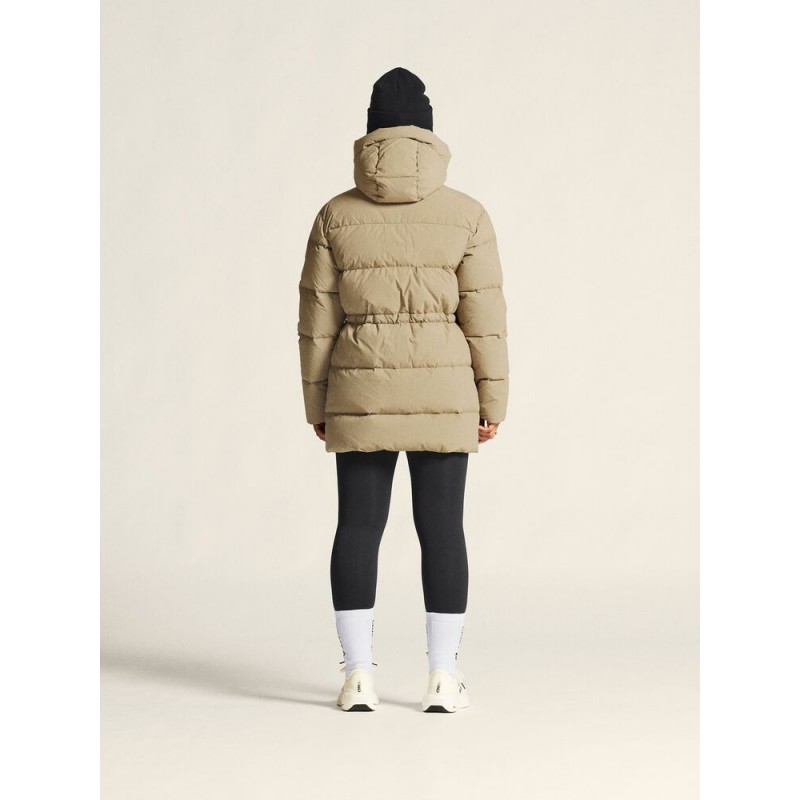 CRAFT ŽENSKA TOPLA DEBELA PUHOVKA IZ PRAVEGA PUHA URBAN DOWN PUFFER JKT TAUPE