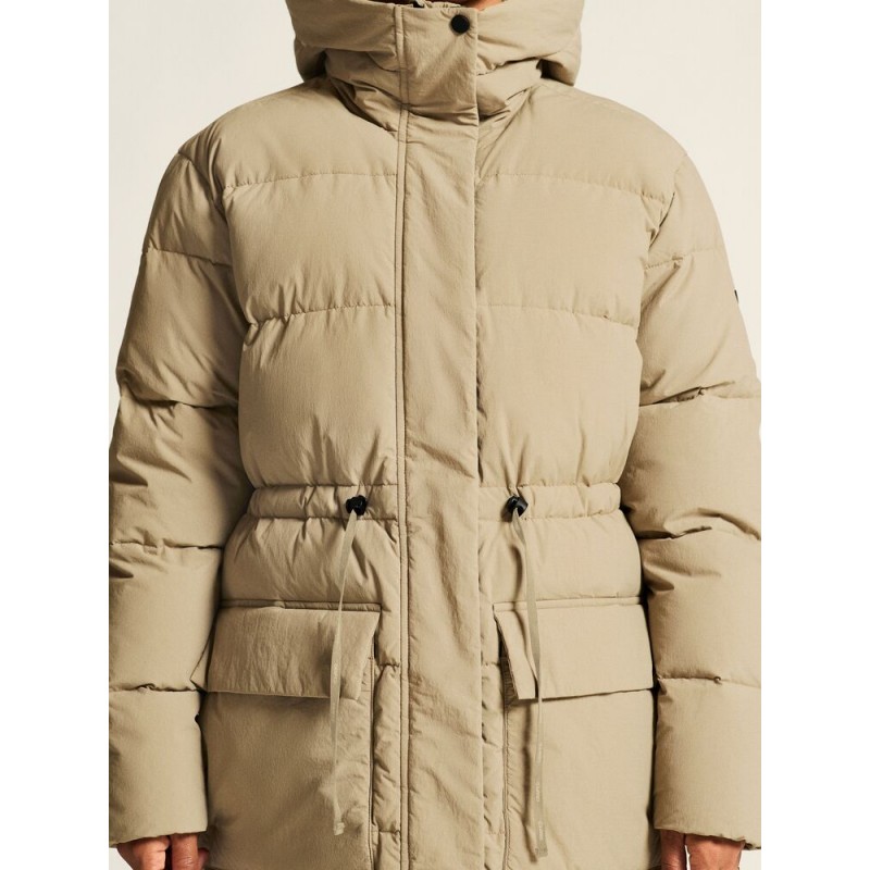 CRAFT ŽENSKA TOPLA DEBELA PUHOVKA IZ PRAVEGA PUHA URBAN DOWN PUFFER JKT TAUPE