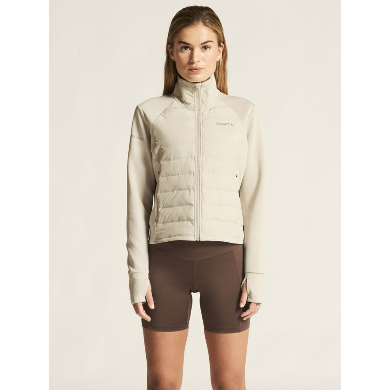 CRAFT ŽENSKA JAKNA SUBZ JACKET 4  SVETLO BEŽ PLASTER