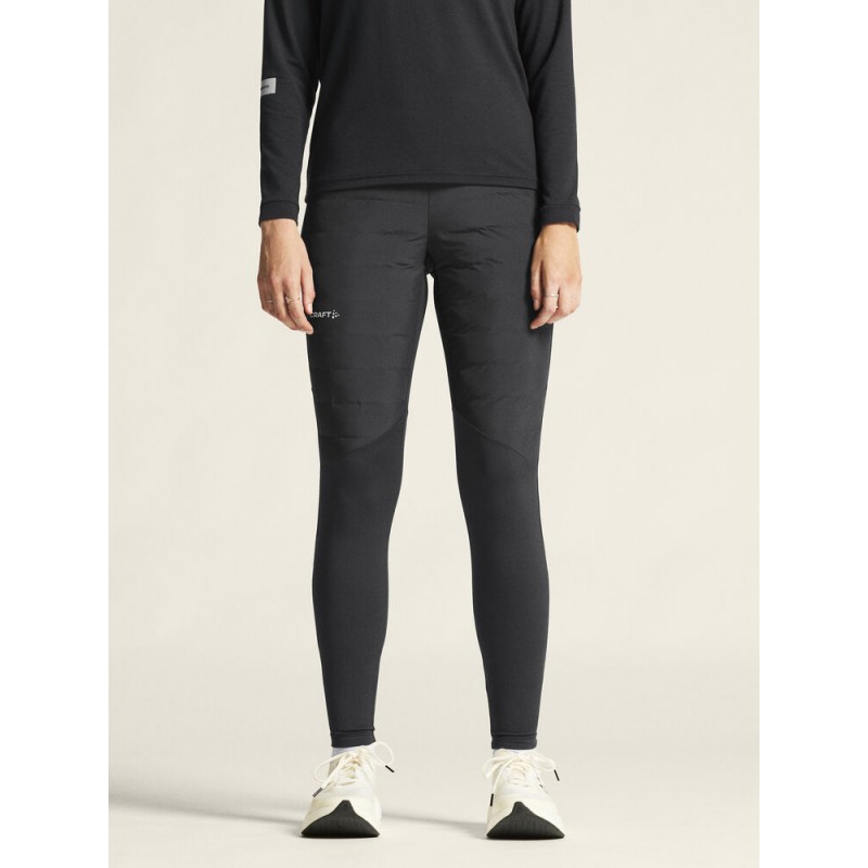 CRAFT ŽENSKE ZIMSKE DOLGE PAJKICE Z IZOLACIJSKIM OBLAZINJENJEM SUBZ TIGHTS 4 BLACK