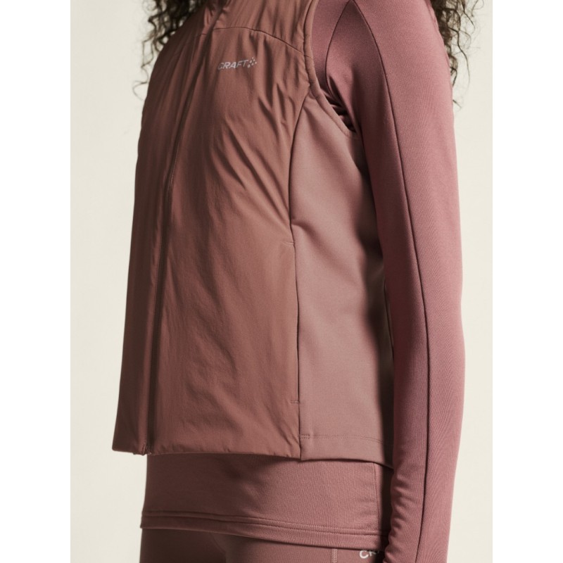 CRAFT ŽENSKI FUNKCIONALEN BREZROKAVNIK ADV ESSENCE WARM VEST 2 BROWN