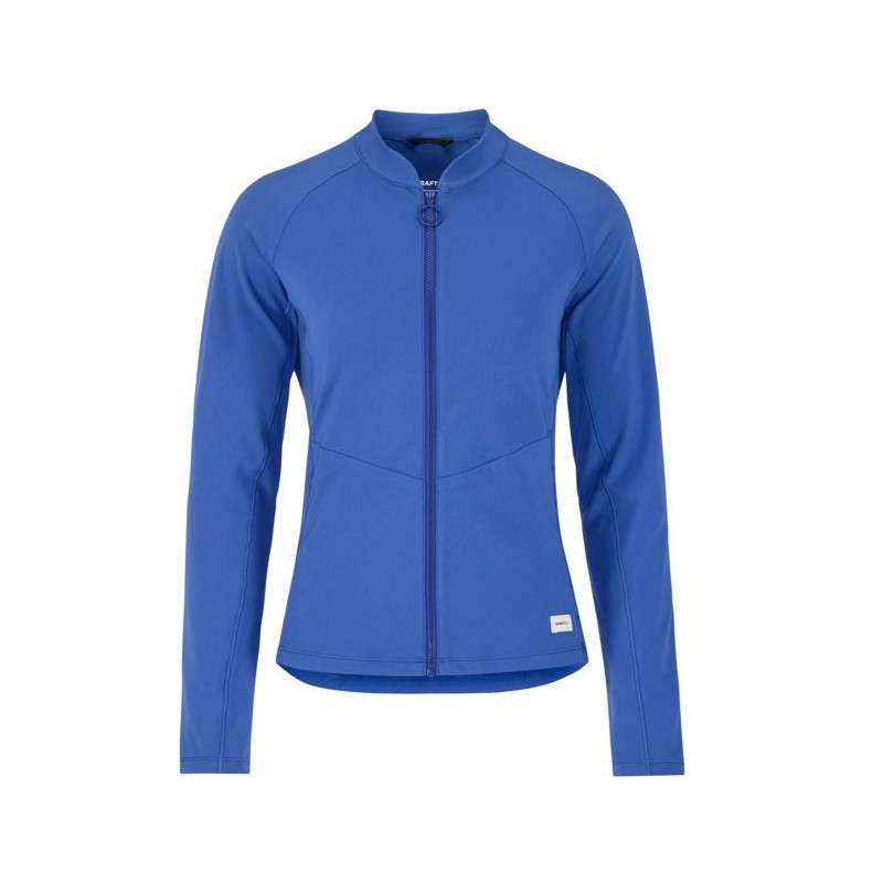 CRAFT ŽENSKA TEHNIČNA JOPICA Z ZADRGO ADV COLLECTIVE ZIP SWEATER MODRA INK BLUE