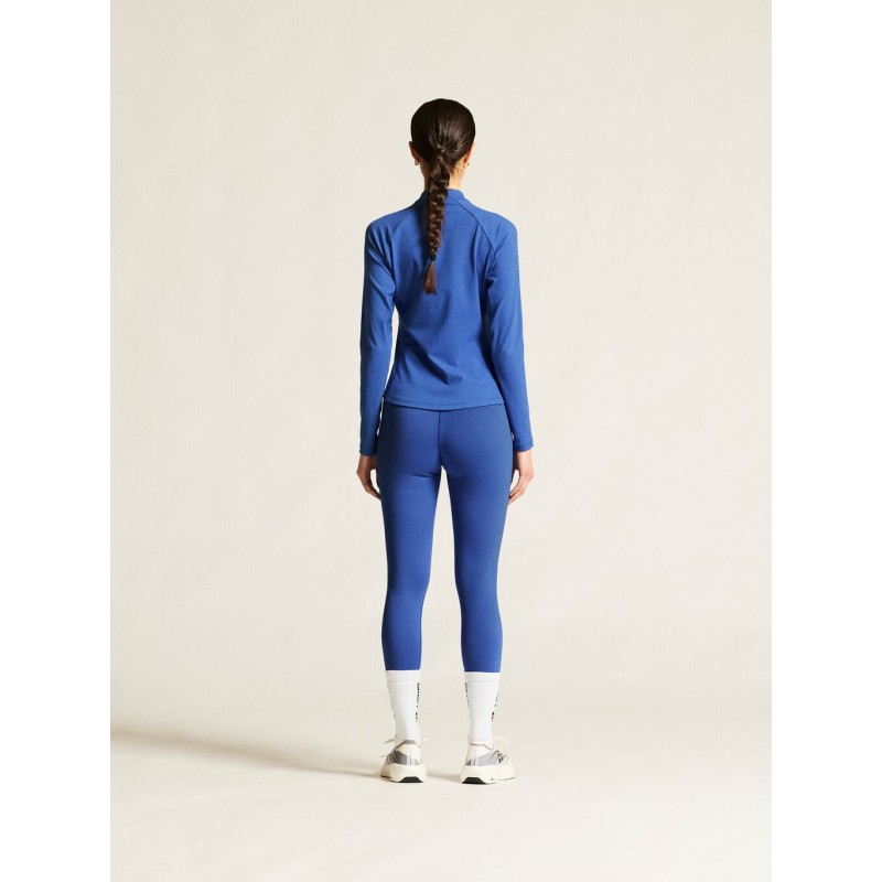 CRAFT ŽENSKA TEHNIČNA JOPICA Z ZADRGO ADV COLLECTIVE ZIP SWEATER MODRA INK BLUE