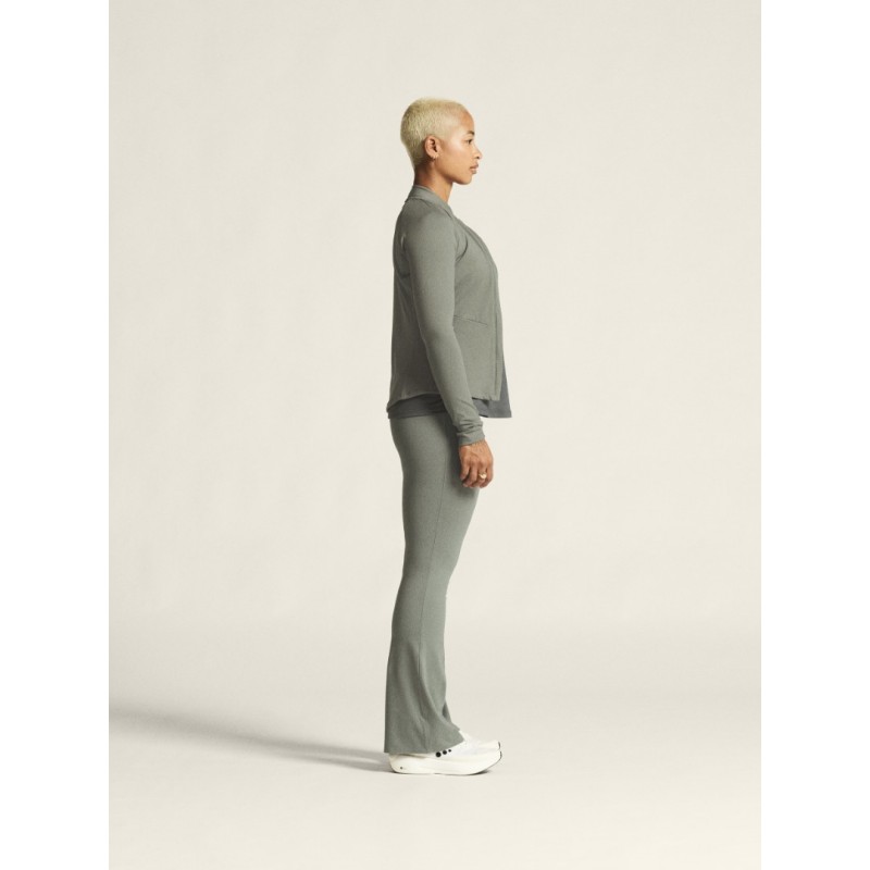 CRAFT ŽENSKA TEHNIČNA JOPICA Z ZADRGO COLLECTIVE ZIP SWEATER LEAF