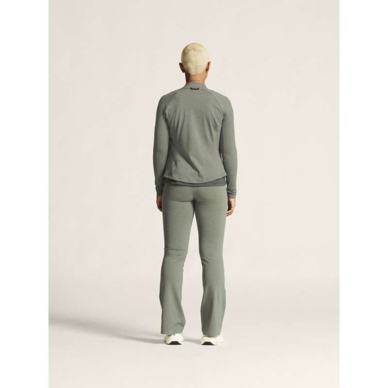 CRAFT ŽENSKA TEHNIČNA JOPICA Z ZADRGO COLLECTIVE ZIP SWEATER LEAF