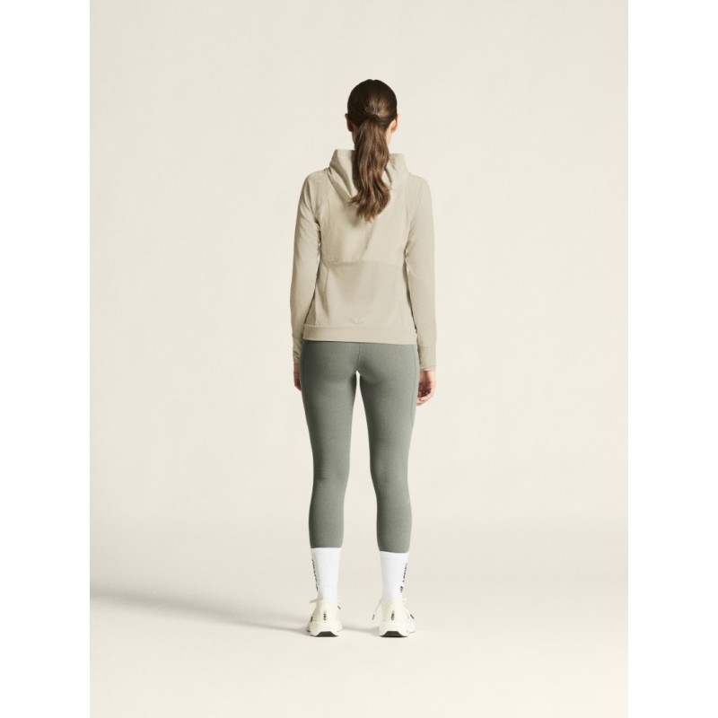 CRAFT ŽENSKE DOLGE TOPLE ZIMSKE PAJKICE ADV ESSENCE WARM TIGHTS 3 SIVO-ZELENA LEAF
