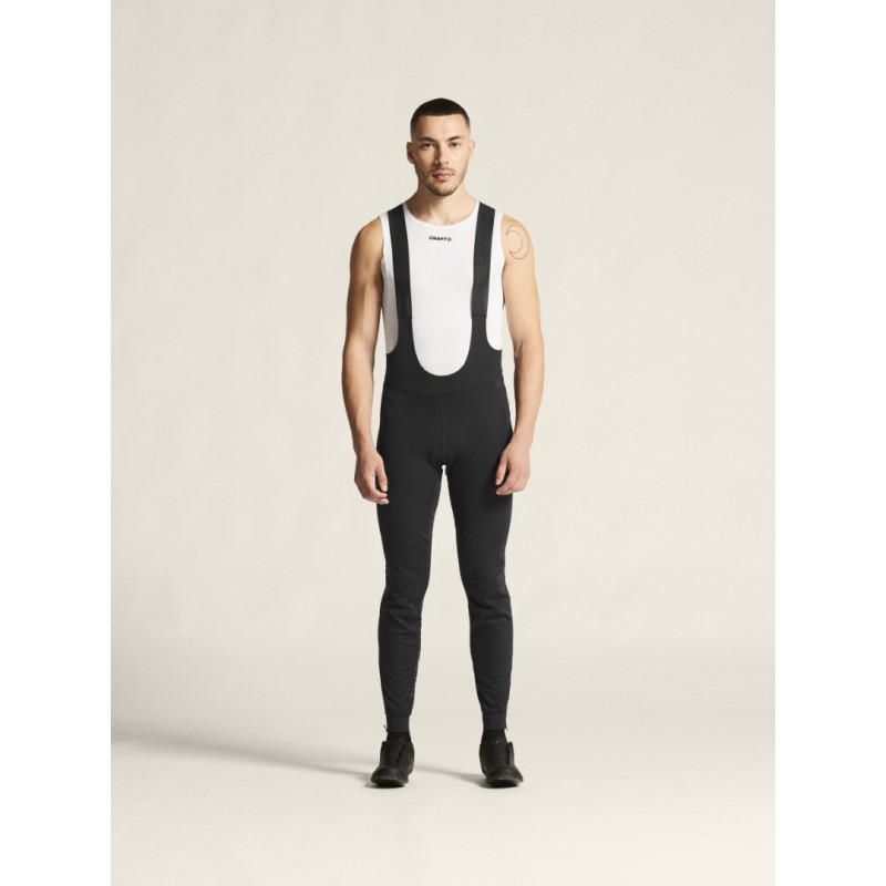 CRAFT MOŠKE ZIMSKE PROTIVETRNE KOLESARSKE HLAČE PRO BIKE SUBZ WIND BIB TIGHTS 2 BLACK - C1