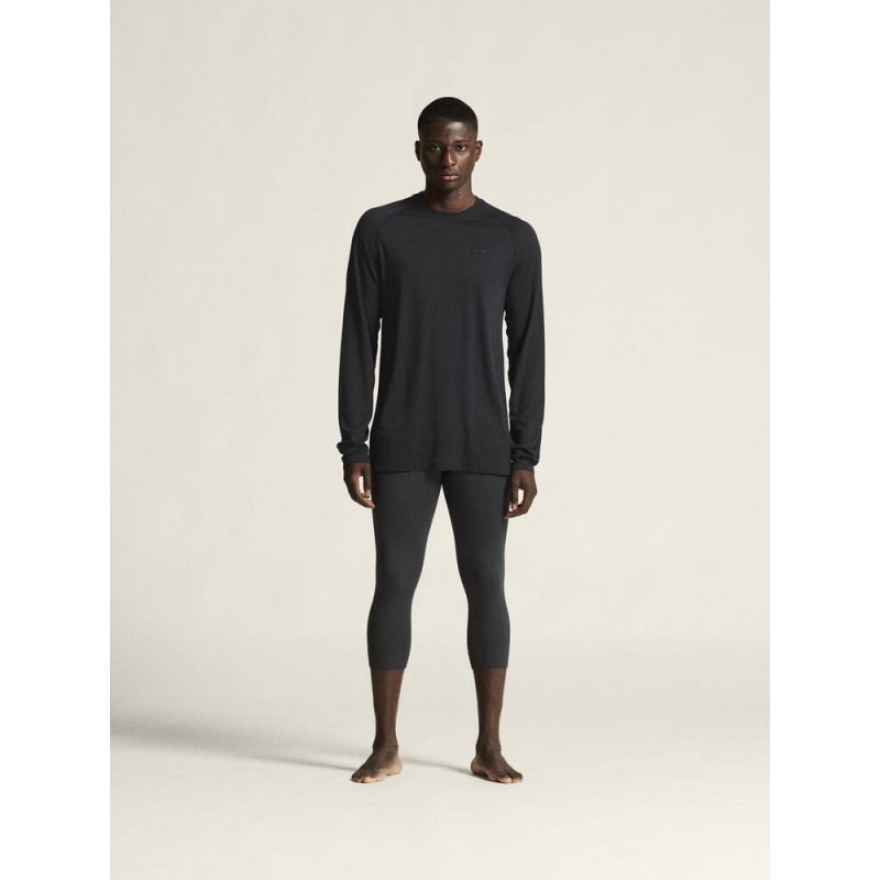 CRAFT MOŠKA MAJICA Z DOLGIMI ROKAVI ACTIVE COMFORT 2 BLACK - AKTIVNO PERILO