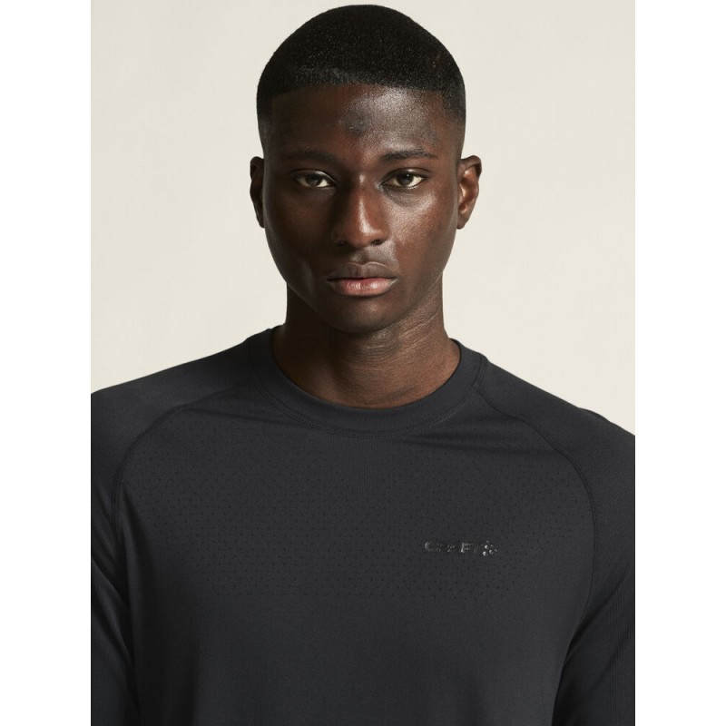 CRAFT MOŠKA MAJICA Z DOLGIMI ROKAVI ACTIVE COMFORT 2 BLACK - AKTIVNO PERILO