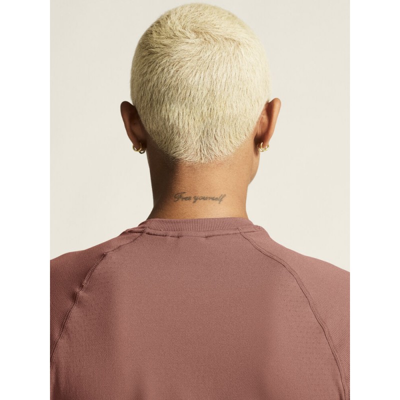 CRAFT ŽENSKA MAJICA Z DOLGIMI ROKAVI ACTIVE COMFORT 2 ROSE BROWN - AKTIVNO PERILO