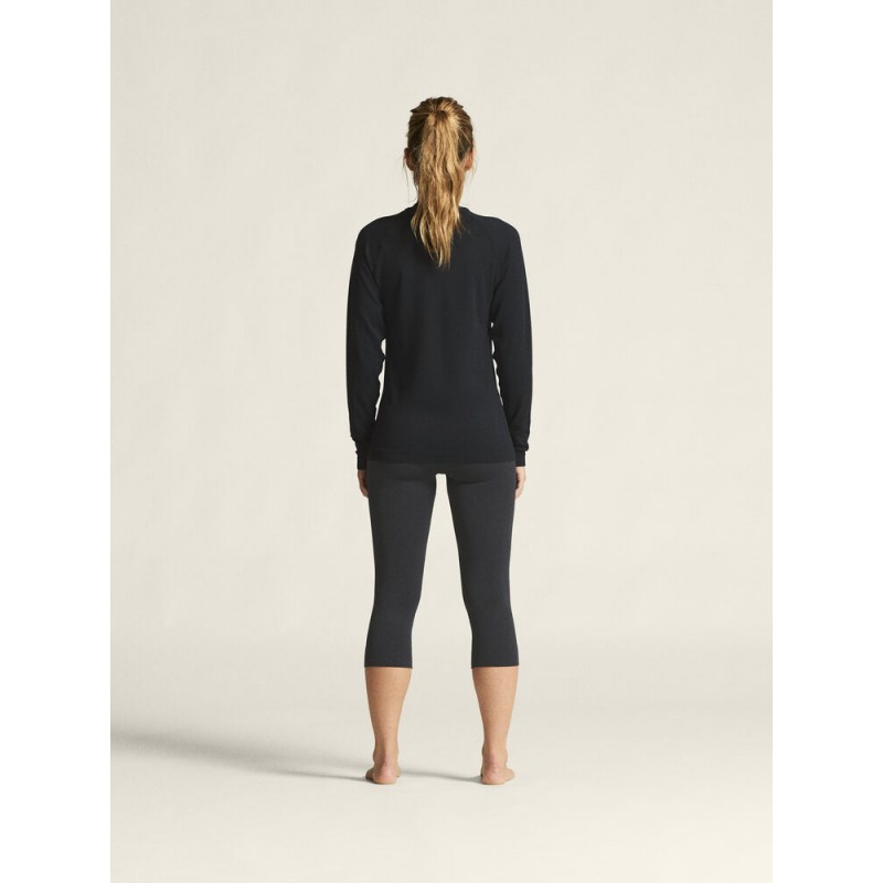 CRAFT ŽENSKA MAJICA Z DOLGIMI ROKAVI ACTIVE COMFORT 2 BLACK - AKTIVNO PERILO