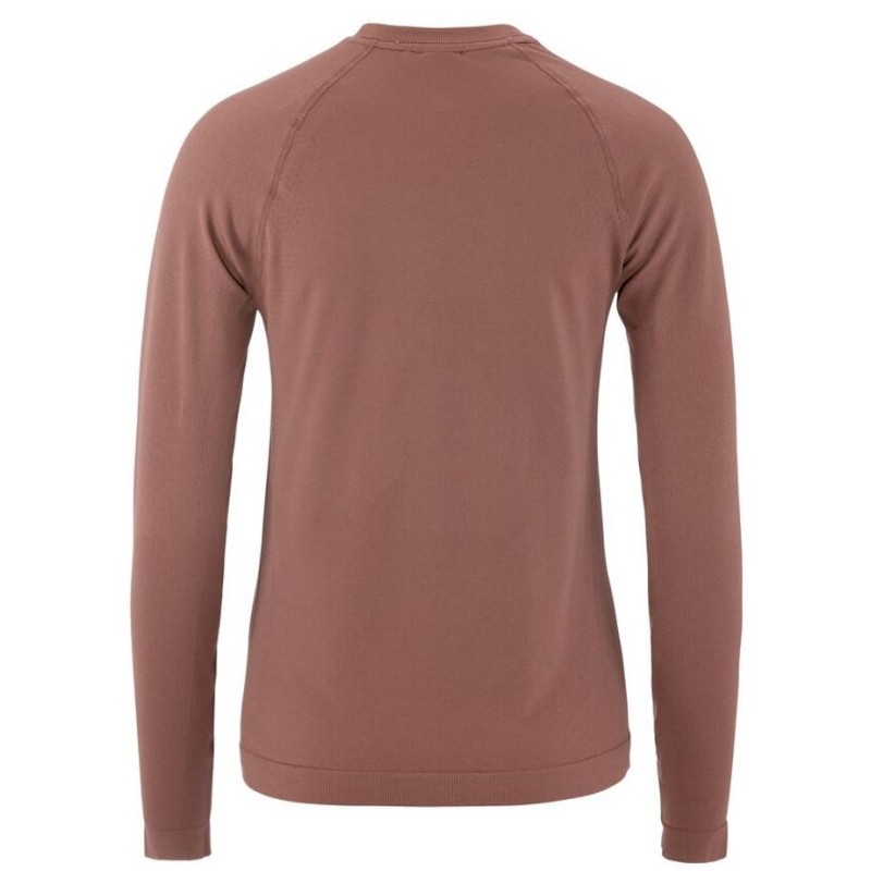 CRAFT ŽENSKA MAJICA Z DOLGIMI ROKAVI ACTIVE COMFORT 2 ROSE BROWN - AKTIVNO PERILO