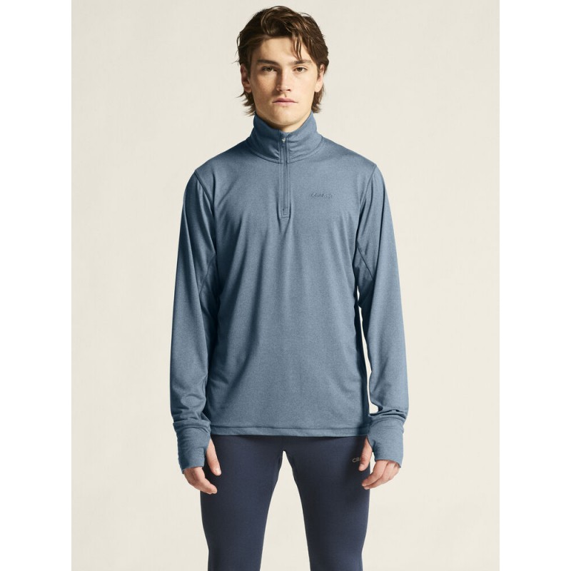 CRAFT MOŠKI PULI Z DOLGIMI ROKAVI FLOW HZ LS REAL/MELANGE