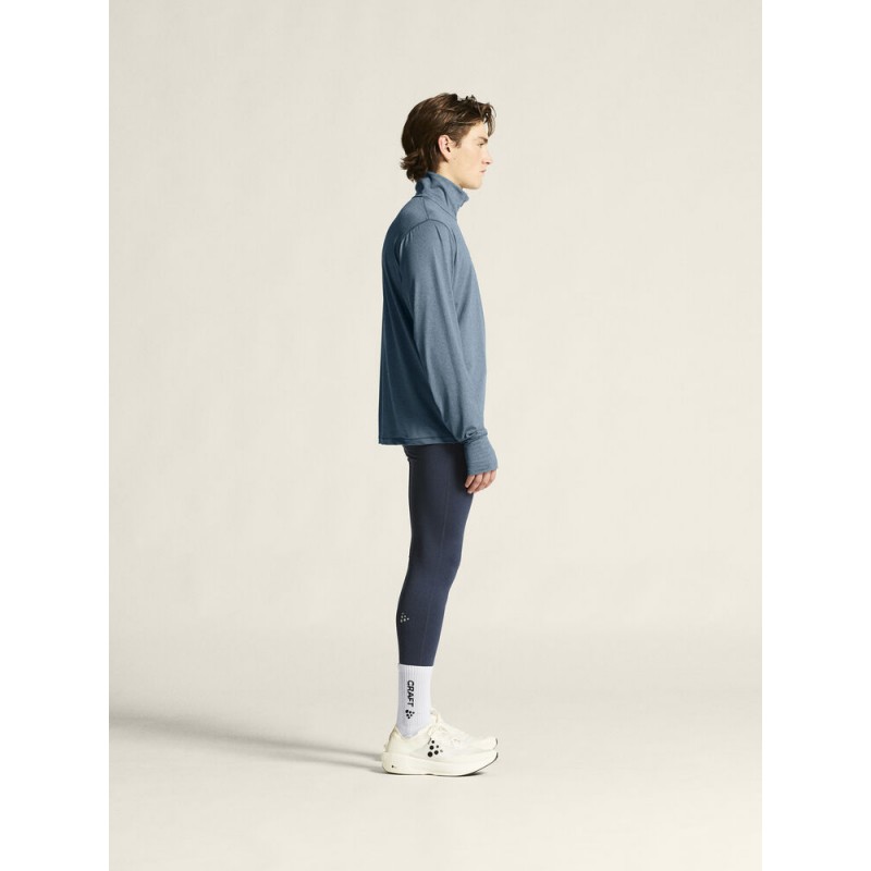 CRAFT MOŠKI PULI Z DOLGIMI ROKAVI FLOW HZ LS REAL/MELANGE