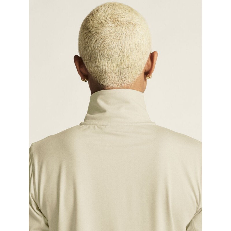 CRAFT ŽENSKI PULI Z DOLGIMI ROKAVI FLOW HZ LS PLASTER MELANGE