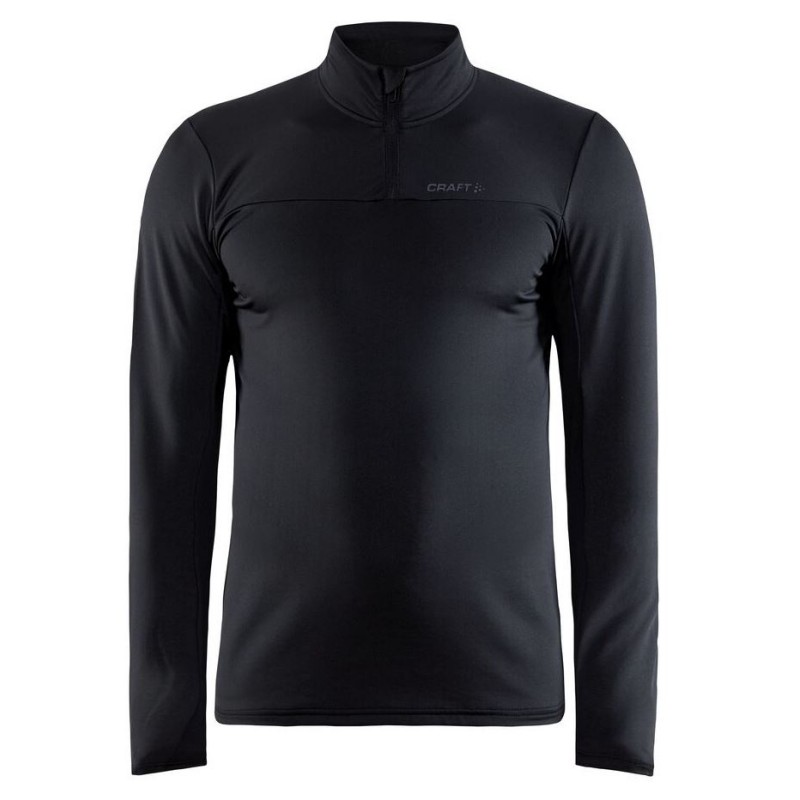 CRAFT MOŠKI PULI CORE GAIN MIDLAYER BLACK