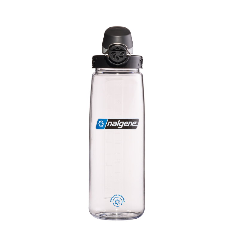 nalgene flaška OTF 750ml CLEAR W/BLACK SUSTAIN