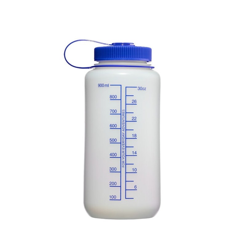 NALGENE FLAŠKA HDPE ŠIROKO GRLO 1000 ML WITH BLUE CAP