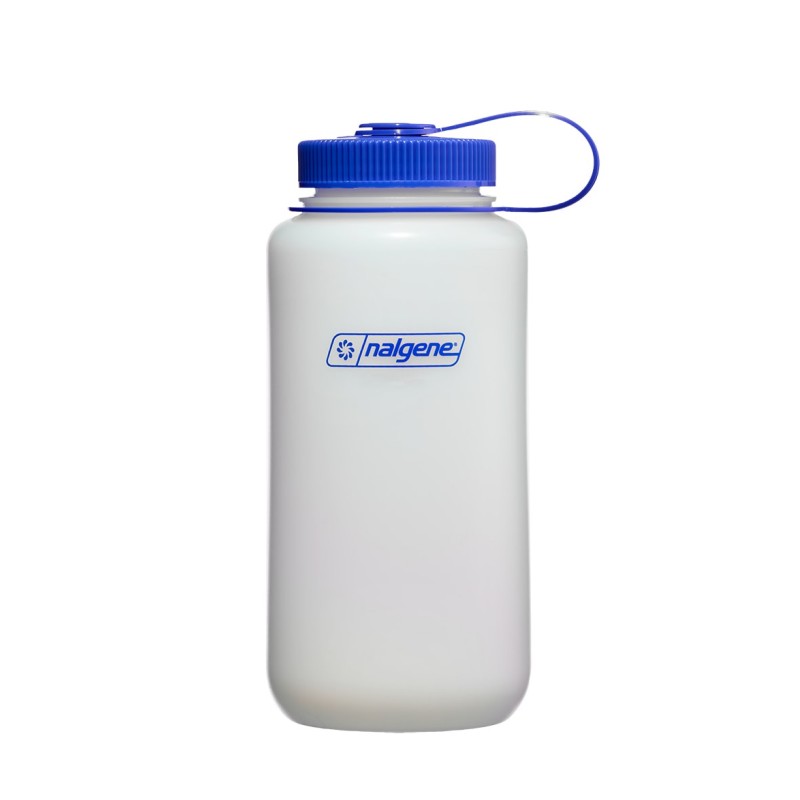NALGENE FLAŠKA HDPE ŠIROKO GRLO 1000 ML WITH BLUE CAP
