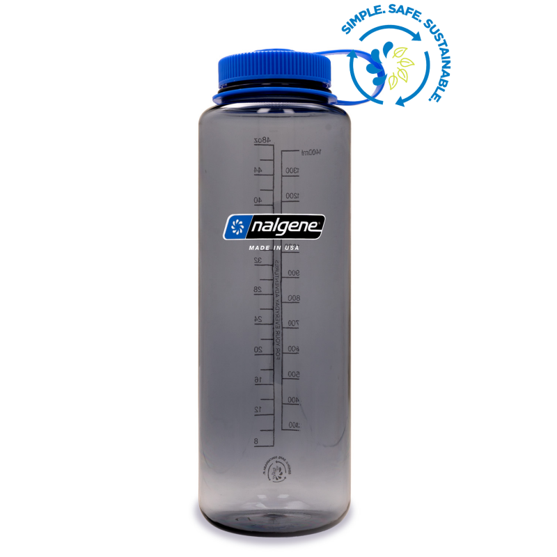 Nalgene flaška široko grlo 1500ml silo grey sustain