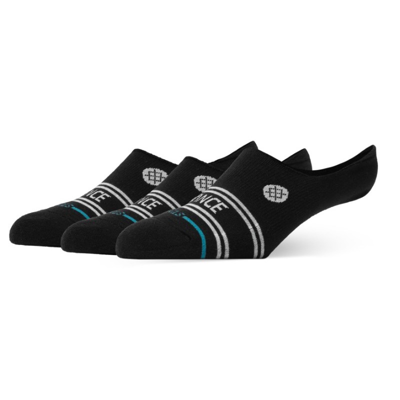 STANCE TANKE NOGAVICE VITAL 3 PACK NO SHOW BLACK