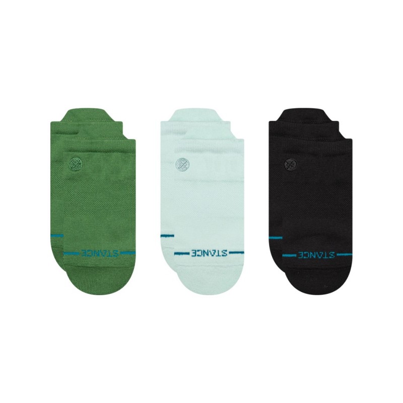 stance nogavice icon low tab 3 pack green