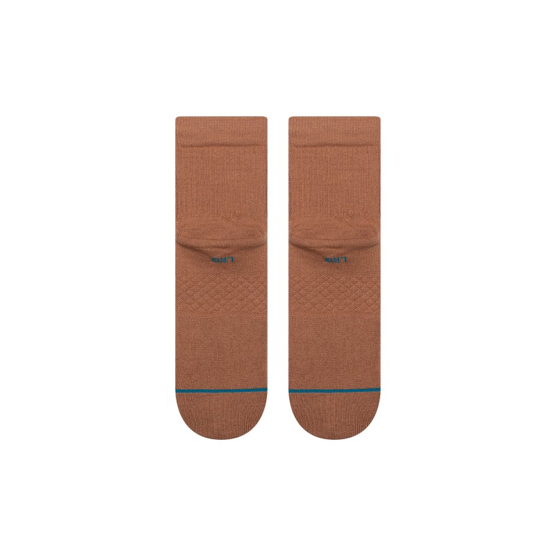 STANCE NOGAVICE ICON QUARTER BROWN