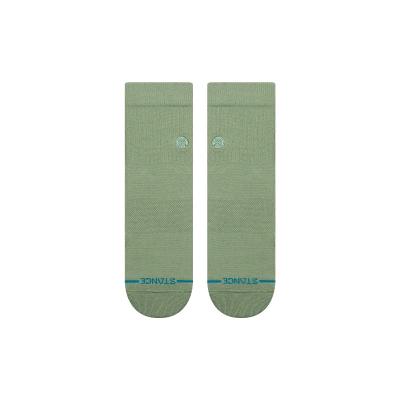 STANCE NOGAVICE ICON QUARTER SAGE