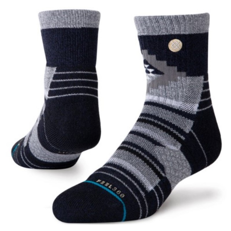 stance volnene tehnične nogavice little creek navy qtr med